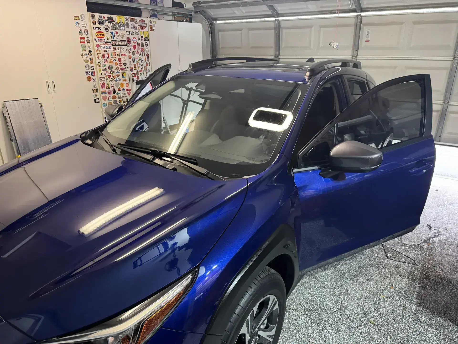 Windshield tint installation San Diego